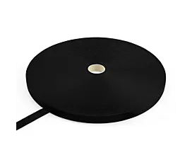 Polipropileno - 25mm Cinta de polipropileno - 500kg - 25mm - Rollo de 100m - Negro Polipropileno - 25mm Cinta de polipropileno - 500kg - 25mm - Rollo de 100m - Negro
