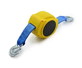 Todas Cable de remolque - Retractable - Ganchos de presión - 4000kg - 50mm - 4,5m