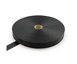 Cinta cinturón - 40mm Cinta para cinturón - 1850kg - 40mm - rollo - Negro