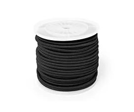 Todo - Redes y Lonas Rollo de cable elástico (10mm) - 80m - Negro