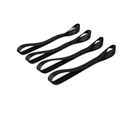 Todas Cintas con 2 gazas - 1,2T - 32cm - 25mm - Negro - 4uds Todas Cintas con 2 gazas - 1,2T - 32cm - 25mm - Negro - 4uds