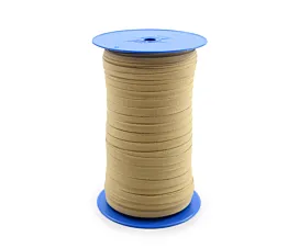 Cintas de algodón Cinta de algodón 10mm - color champán - 100m, 250m Cintas de algodón Cinta de algodón 10mm - color champán - 100m, 250m