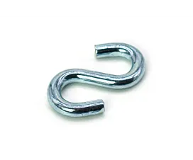 Ganchos S Gancho S abierto - 130kg - 11mm - Acero galvanizado