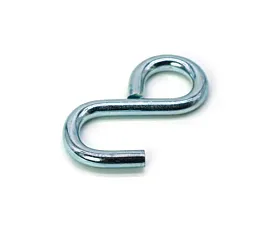 Ganchos S Gancho S cerrado - 850kg - 22mm - Acero galvanizado Ganchos S Gancho S cerrado - 850kg - 22mm - Acero galvanizado