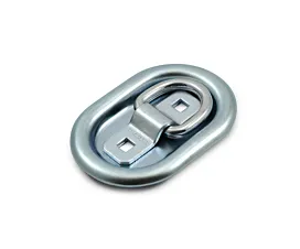 Todo - Puntos de anclaje Ancla de piso - anillo D - para montaje en superficie (oval) - 2500kg Todo - Puntos de anclaje Ancla de piso - anillo D - para montaje en superficie (oval) - 2500kg