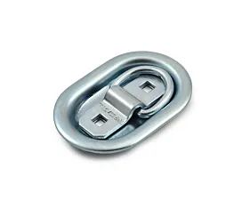 Todo - Puntos de anclaje Ancla de piso - anillo D - para montaje en superficie (oval) - 800kg Todo - Puntos de anclaje Ancla de piso - anillo D - para montaje en superficie (oval) - 800kg