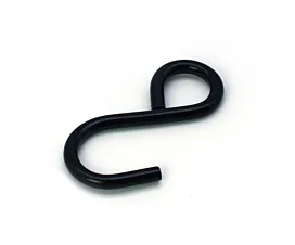 Ganchos S Gancho S cerrado - 100kg - 16mm - Negro