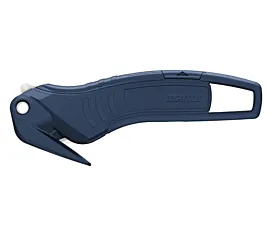 Cuchillos/tijeras de seguridad Secumax320 MDP - Cuchillo para láminas, flejes de plástico, cintas adhesivas. - Metal detectable Cuchillos/tijeras de seguridad Secumax320 MDP - Cuchillo para láminas, flejes de plástico, cintas adhesivas. - Metal detectable