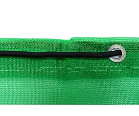 Todo - Redes y Lonas Red de protección contenedor - Malla fina - Verde - 3,5x6m