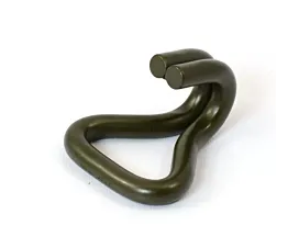 Ganchos estándares Gancho de doble tenaza - 50mm - Caqui Militar Ganchos estándares Gancho de doble tenaza - 50mm - Caqui Militar