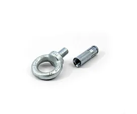 Hasta 4T - Agro Perno de ojo + manga de anclaje - electrogalvanizado Hasta 4T - Agro Perno de ojo + manga de anclaje - electrogalvanizado