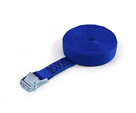 Todas Cintas de amarre - 250kg - 3m - 25mm - En 1 parte - Hebilla - Azul real - 10uds Todas Cintas de amarre - 250kg - 3m - 25mm - En 1 parte - Hebilla - Azul real - 10uds