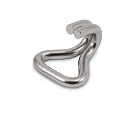 Ganchos estándares Gancho de doble tenaza - 50mm - Acero inoxidable - SUS 304 - Estándar Ganchos estándares Gancho de doble tenaza - 50mm - Acero inoxidable - SUS 304 - Estándar