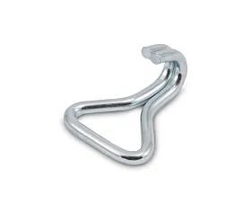 Ganchos estándares Gancho cerrado - 50mm - Acero galvanizado blanco - Ultra ligero Ganchos estándares Gancho cerrado - 50mm - Acero galvanizado blanco - Ultra ligero
