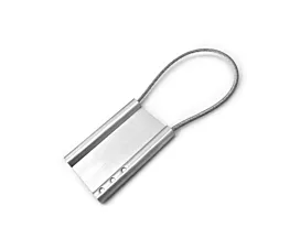 Todo - Eslingas planas Etiqueta de Aluminio ID/Sello de cable - Blanco - Cable estándar (22cm) Todo - Eslingas planas Etiqueta de Aluminio ID/Sello de cable - Blanco - Cable estándar (22cm)