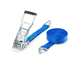 Todas Cinta de amarre - ERGO 5T Eco - 9m - 50mm - de 2 partes - ganchos cerrados - Azul - STF450 Todas Cinta de amarre - ERGO 5T Eco - 9m - 50mm - de 2 partes - ganchos cerrados - Azul - STF450