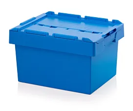 Stapelbare opslagbakken Cajas de almacenamiento apilables con tapa - 60x40x34cm - Estándar Stapelbare opslagbakken Cajas de almacenamiento apilables con tapa - 60x40x34cm - Estándar