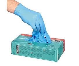 Guantes de trabajo - Honeywell Guantes desechables - nitrilo - azul - 50 uds./caja Guantes de trabajo - Honeywell Guantes desechables - nitrilo - azul - 50 uds./caja