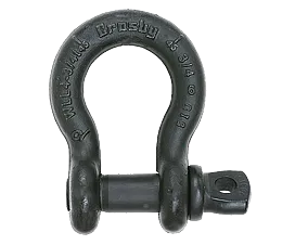 Todo - Hardware negro Crosby Grillete Lira con pasador cabeza plana - Teatro - S-209T - Negro Todo - Hardware negro Crosby Grillete Lira con pasador cabeza plana - Teatro - S-209T - Negro