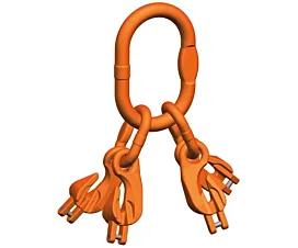 Todo Juego de suspensión con acoplamiento G10 - para cadenas 4 ramales